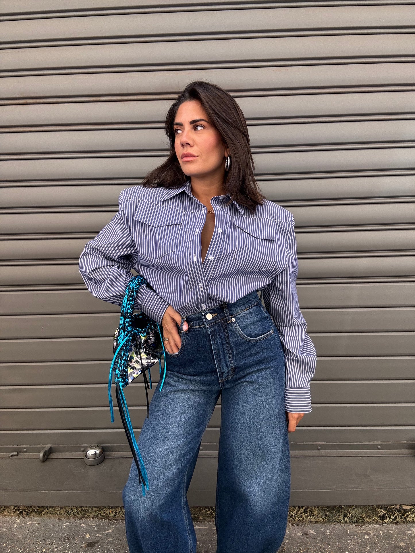 Camicia a righe B