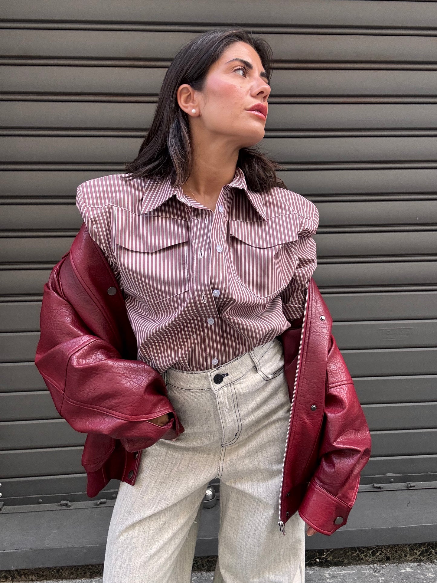 Camicia a righe R