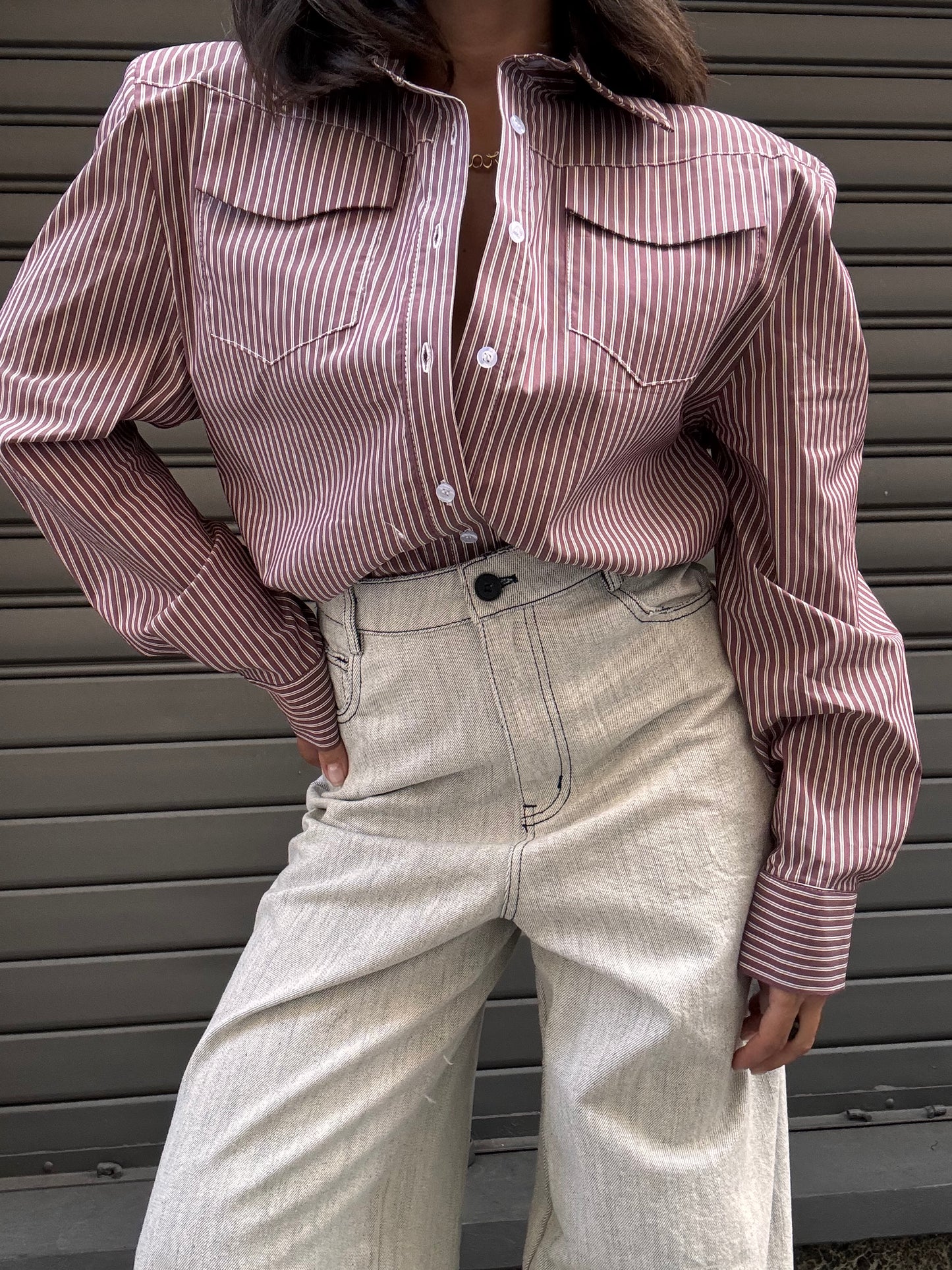 Camicia a righe R