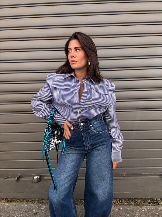 Camicia a righe B