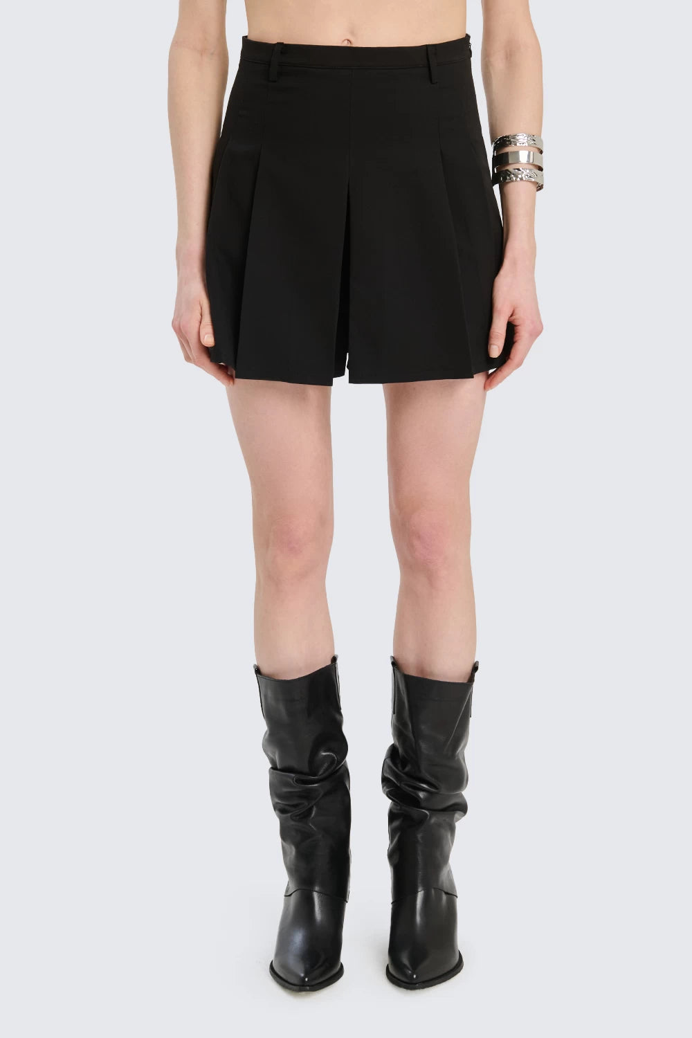 GONNA CORTA SHORTS NERA